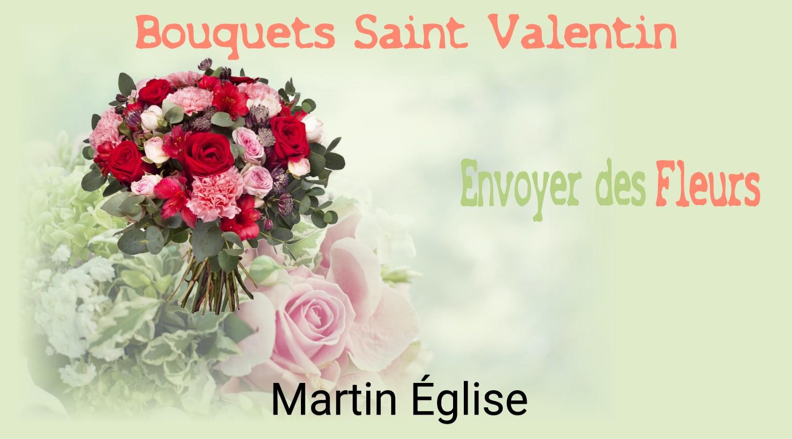 Roses de Saint-Valentin livrées à Martin-Église
